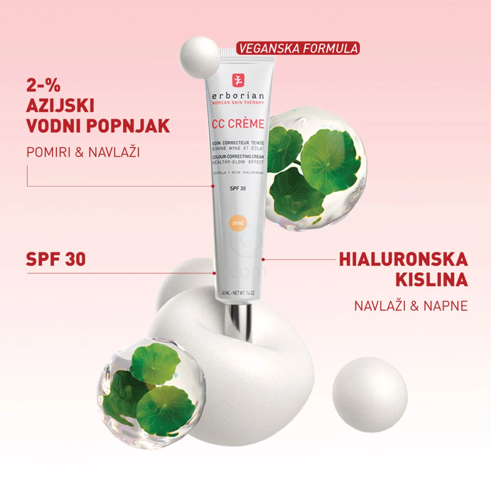 Erborian CC, krema - Clair (40 ml)